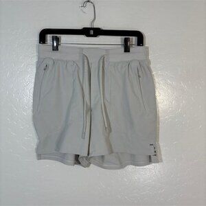 Lululemon Shorts Mens Medium Gray Liner Athletic Running Training Drawstring